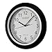 La Crosse Technology 404-1236 13.5 Inch Atomic Analog Wall Clock, Black