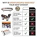 sport2people Ultra Running Race Belt for Runners - Triathlon Number Belt with Gel Loops - Reflective Running Gear for Marathon Races