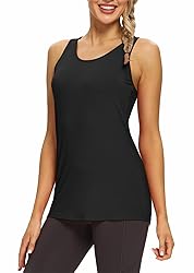 Mippo Long Workout Tops Athletic Exercise Tops