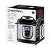 Chefman 2.5 Qt. Electric Multicooker, 9-in-1 Programmable Pressure Cooker, Prepare Dishes in an Instant, Aluminum Pot Multifunctional Slow Cooker, Rice Cooker/Steamer, Sauté, Soup Maker