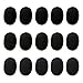 Lapel Headset Microphone Windscreens, Foam Microphone Covers, Mini Size, 15 Pack