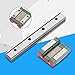 Fdit 1pc Model LML12B Miniature Linear Rail Way Slide 12mm Width Variety Length + Slide Carriage Block(100mm)