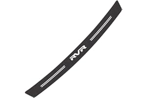 Car Rear Bumper Carbon Fiber Stickers,for Mitsubishi RVR Auto Trunk Guard Durable Anti-Scratch Styling Accessories Easy Insta