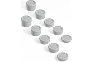 ELETIUO 5 Pairs/10 Pcs Thumb Grips Set for Xbox Series X/S,Xbox One,Xbox One X/S Controller,Anti-Slip Silicone Joystick Cap with 5 Designs, Custom Analog Thumbsticks Cover,Gray
