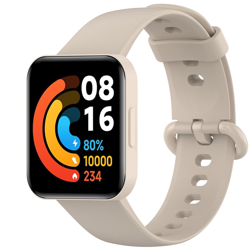 FYISWHO Watch Strap for Redmi Watch 2 Lite/Xiaomi Mi Watch 2 Lite, Silicone Sport Replacement Bracelet Band for Redmi Watch Lite 2