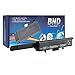 BND Laptop Battery [with Samsung Cells] Replacement for Dell XPS M1530 / Dell XPS 1530, fits P/N TK330 RU006 GP975 XT828 XT832 RN897 RU028 RU030 RU033-24 Months Warranty [9-Cell 7800mAh]