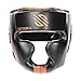 Sanabul Essential Boxing Headgear for Men & Women | Muay Thai and MMA Headgear | Sparring Headgear | Boxing Head Gear with Full Face Coverage (Copper, S/M)