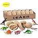 SEAER Dinosaur Toys, 12 Unique Dinosaur Eggs, Dino Egg Dig Kit Kids Gifts, Dinosaur Fossil Excavation Eggs Kit, Easter Archaeology Science STEM Kids Toys for Age 6 + Years Old Boys Girls Gifts