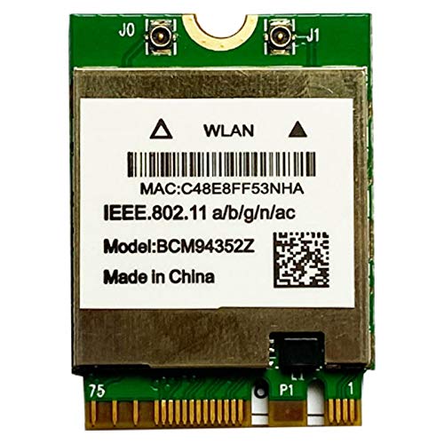 NINGWANG Hackintosh Bcm94352Z Bcm94360Ng WiFi Card Ngff M.2 1200 Mbps 4.0 Ngff 802.11Ac WLAN Dw1560