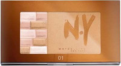 Maybelline New York Shimmer Bricks Bronzer Bronzing Powder 01 Blondes Healthy