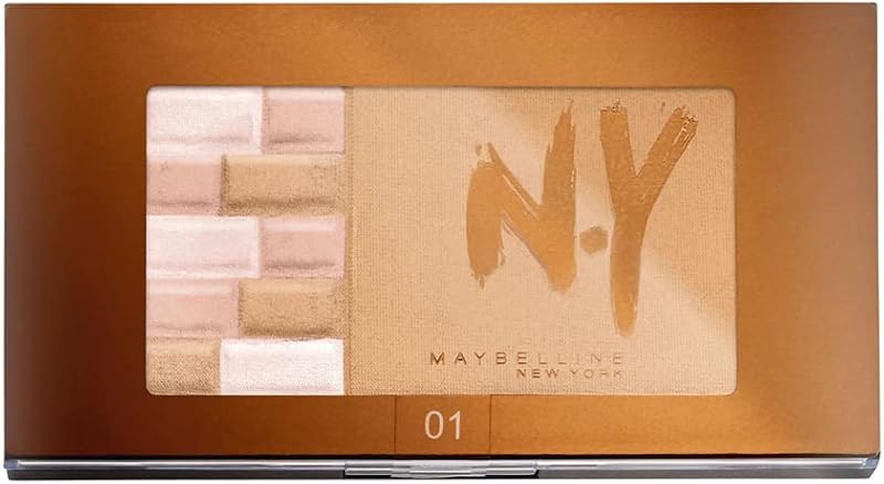 Maybelline New York Shimmer Bricks Bronzer Bronzing Powder 01 Blondes Healthy
