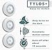 Tylos Home (3-Pack) 6 LED Motion Activated Sensor Light Indoor, Battery Operated Wireless Wall Night Lights + BONUS Reusable Adhesive Blu Tack, Easy to Stick Anywhere and Light Up Any Dark Place