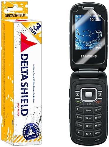Screen Protector for Samsung Rugby 4 (3-Pack) Anti-Bubble Military-Grade Clear TPU Film