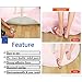 Hompie Double Sided Tape Heavy Duty (17FT), Multipurpose Removable Mounting Tape Adhesive Grip,Reusable Strong Sticky Wall Tape Strips Transparent Tape Poster Carpet Tape for Paste Items,Household,DIY