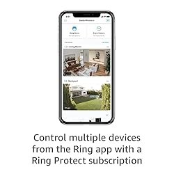 Ring Stick Up Cam Plug-In HD security camera with