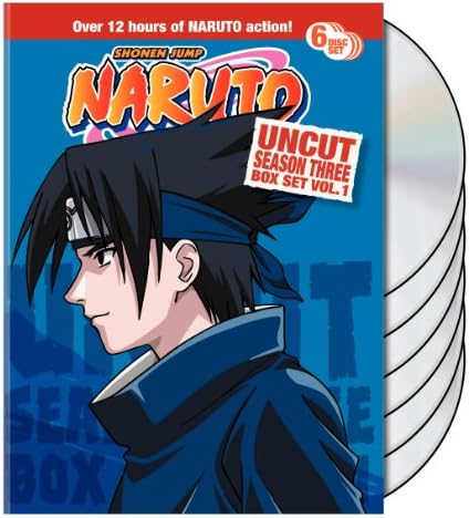 Amazon.com: Naruto Uncut: Complete Seasons 1-4 (8 Box-Set Pack