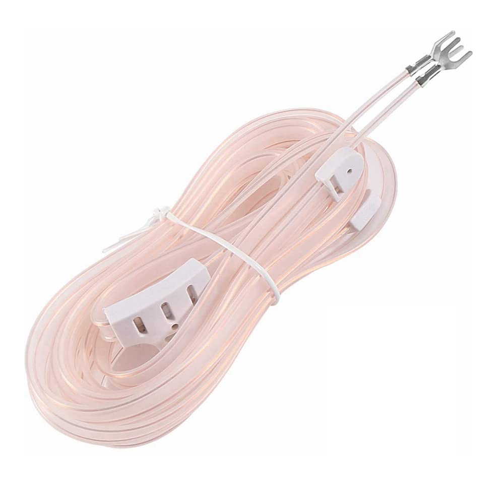 DollaTek Indoor Dipole Antenna T-shaped Transparent Antenna Flat Antenna Fm Radio Antenna with 1.5m Extension Cable for Enhances FM Stereo Reception
