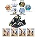 PENGCHENG Mens Womens Water Sports Shoes Quick-Dry Lightweight Barefoot Wide Feet Toe Solid Drainage Sole for Swim Diving Surf Aqua Pool Beach Jogging Trip