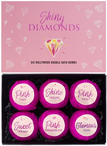 Brubaker bath bombs gift set "shiny diamonds"…