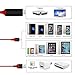 Phone Screen to TV Cable, BOJECHER HDMI Adapter Cable 6.5ft 1080P HDTV Compatible with PhoneX/8/7/6/5 Series Pad Air/Mini/Pro to TV Cable【Not Support Netflix】