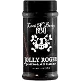 Loot N' Booty Jolly Roger Jalapeno Garlic Black Rub - 14 oz - pack of 3