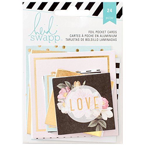 Heidi swapp 24 piece memory planner pocket cards