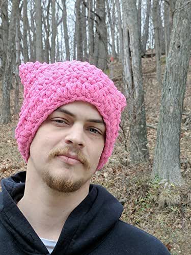 crochet hat with ears