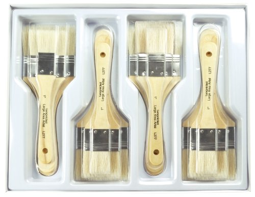 ROYAL BRUSH RCVP114 BRISTLE HAIR LARGE AREA BRUSHES CLASSROOM PACK 12CT