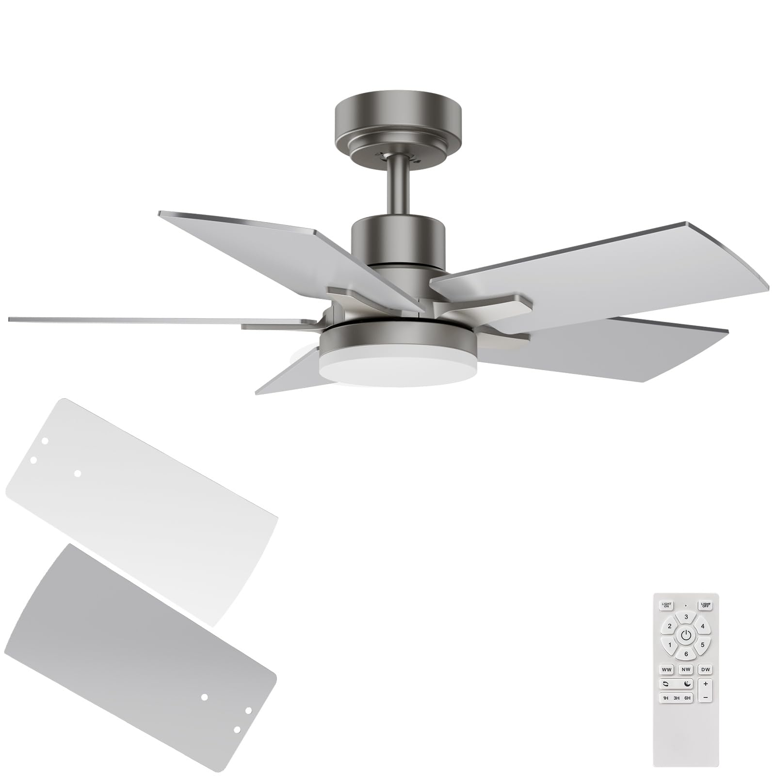 Regair Ceiling Fan 32 Inch, Remote Control DC