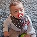 Baby Bandana Drool Bibs by Pashoshi - 4 Pack of Cute Unisex Absorbent Cotton Bibs with Free Pacifier Clip & Bottle/Toy Strap - Modern Baby Gift Set for Boy or Girl Infant - 5 Star Product