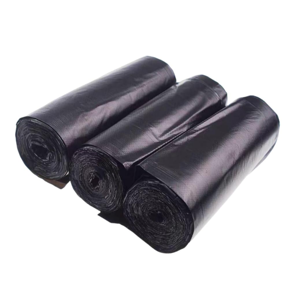 Photo 1 of 4 Gallon Trash Bag,Bathroom Trash Bags, Kitchen Garbage Bags, With Handle Black 90 Pcs for Office, Waste Basket, Disposable Plastic Outdoor Portable Rubbish Bags