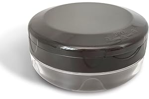 JOYSTOR Denture Cup Retainer Case, Leak-proof Denture Case Bath Soaking Container, Retainer Aligner Mouth Guard Night Guard Cleaner Case with Strainer Basket for Traveling, for Women & Men (Black)