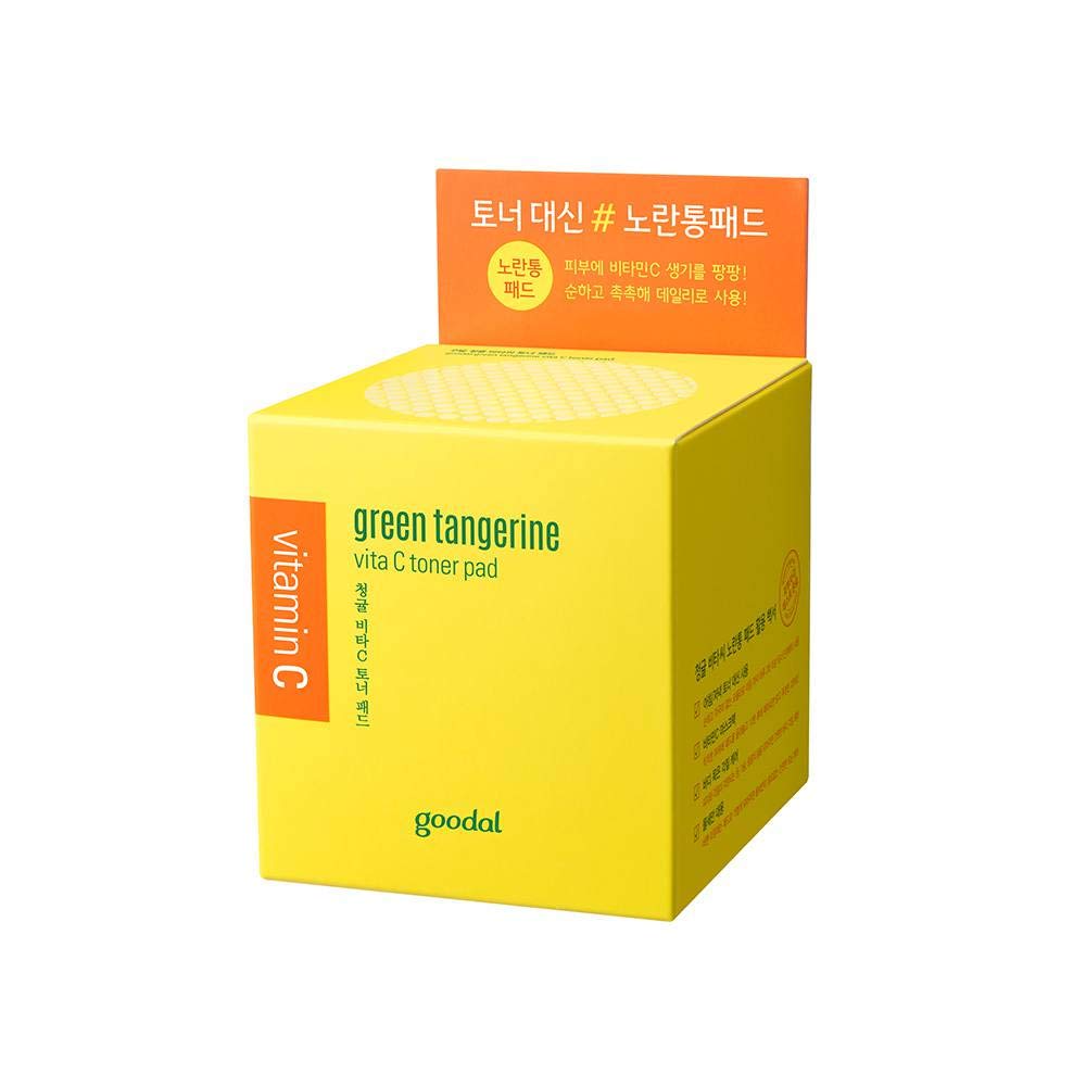 [公式] GOODAL 青みかんグリーンタンジェリンビタCトナーパッド 70枚 GOODAL GREEN TANGERINE VITA C DARK SPOT CARE PAD (トナーパッド 70枚(22AD))商品画像