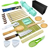 Sushi Making Kit,27 in 1 DIY Sushi Maker Set Sushi