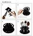eshion 10 Holes Oval Makeup Brush Holder Drying Rack Organizer Cosmetic Shelf Tool