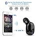 Bluetooth Wireless Earbud Waterproof Headphone Mini In-Ear Headset with Mic Car Bluetooth Headphone for Samsung Note 8 iPhone - 6 Hours Playtime 137.8ft without Obstacles(Single)