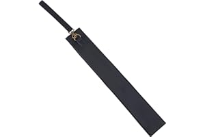 NICENEEDED Drum Stick Bag, Portable Drumstick Case, PU Leather Drumstick Holder for All Drumsticks and Percussion