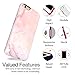 AknaCase Case Compatible with iPhone 6 Plus & 6s Plus Marble, Akna Charming Series High Impact Silicon Cover (45-U.S)