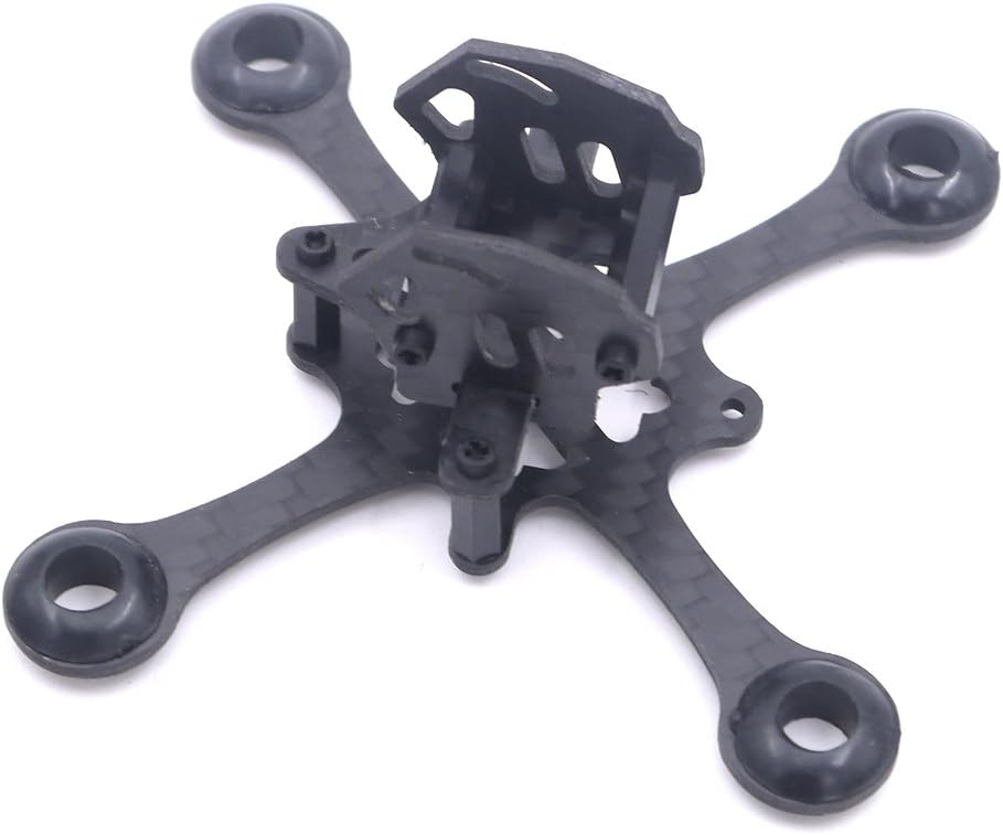 LEACO Eyas 55 7mm / 8mm Pure Carbon Fiber Brush Coreless Quadcopter Frame 85mm for DIY FPV Micro Indoor Mini Drone with Camera (for 7mm Motor)
