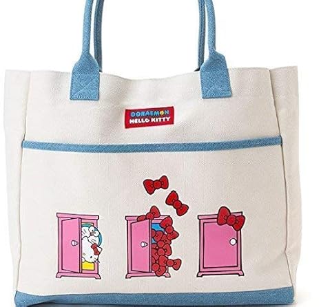 Amazon Co Jp ドラえもん ハローキティ コラボ トートバッグ