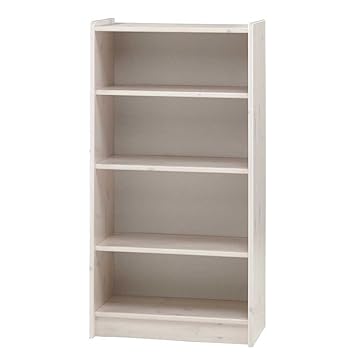 Pharao24 Kieferregal für Bücher massiv
