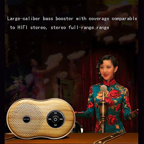 新品 正規品 286 小型スピーカー ミュージックプレーヤー ウォークマン アウトドアカード 車 小型オーディオ コンピューター ミニサブウーファー ワイヤレス 携帯電話 木目調bluetoothスピーカー Wn B07prbph5t B デジタルオーディオアクセサリ 4 H Org