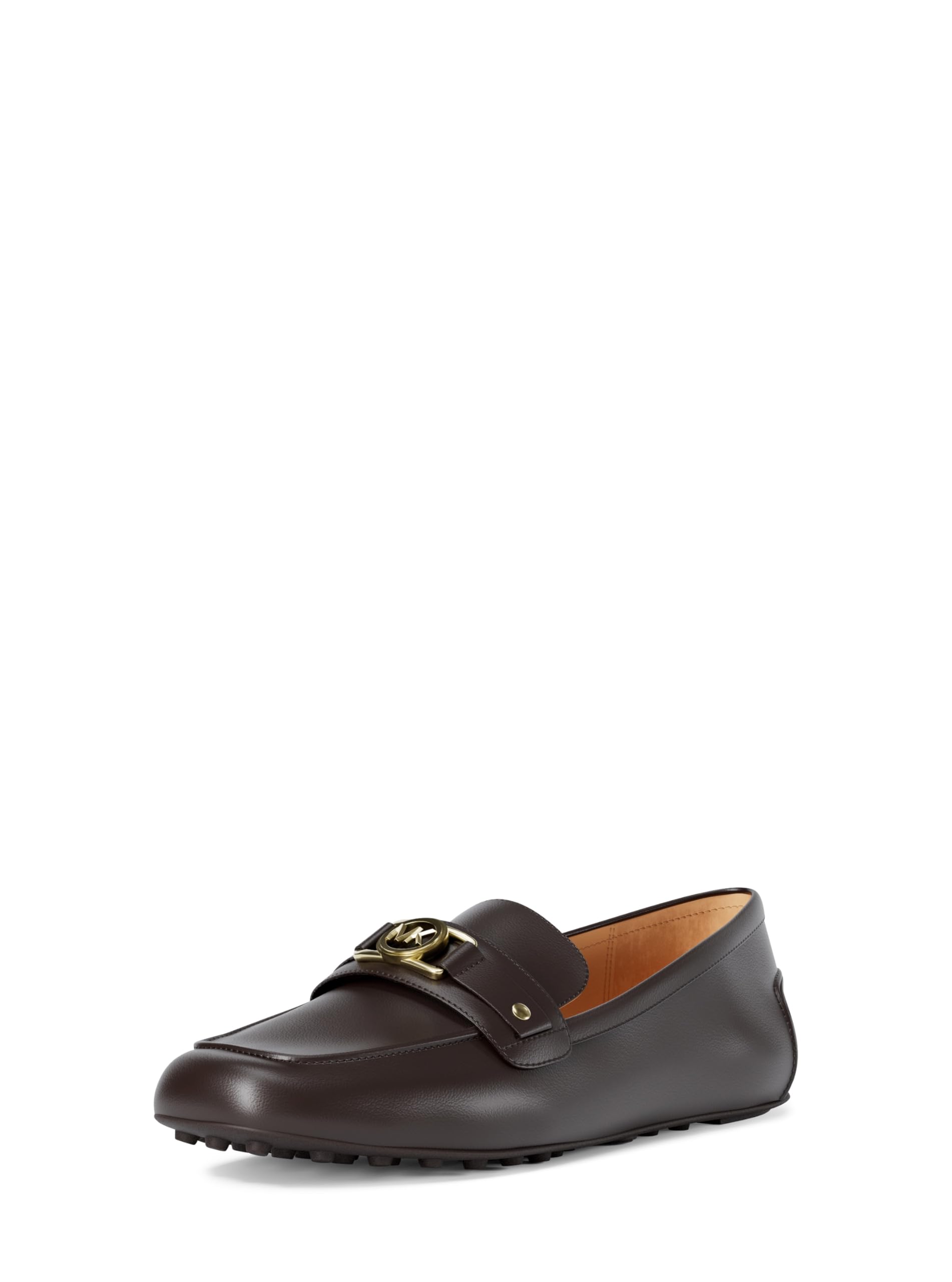 Michael Kors Women’s Mandy Loafer Moccasin, Chocolate, 5.5