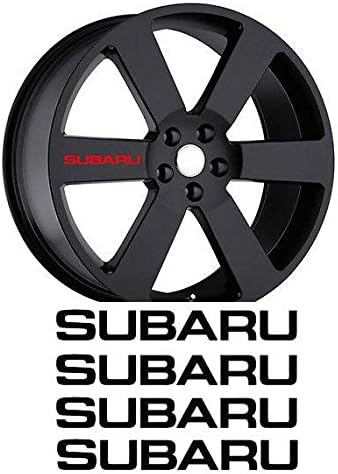 4x Subaru Rim Vinyl Decal Sticker Buy 2 Set 3rd Free