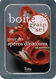 Boîte grain de sel pour des apéros dînatoires