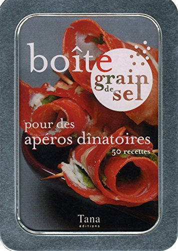 Boîte grain de sel pour des apéros dînatoires