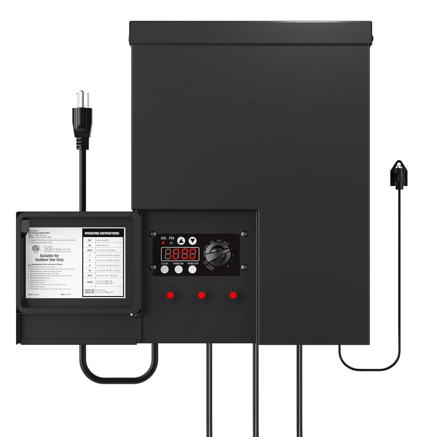 MALIBU 900W Low Voltage Transformer Outdoor