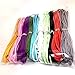 Faux Leather Cord for Jewelry Making 100 Yards 2.6mm 10 Bundles Colored Suede String Rope for Bracelet DIY Crafting Cord for Necklace-Dream Catcher Supplies-Hat- Walking Stick