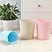 YEMIANJU Mini Wastebasket 1 Gallons Small Purple Trash can Office Plastic Garbage Can for Bathroom Vanity, Desktop, Office or Kids Rooms (Purple, Mini)