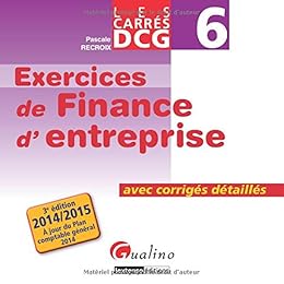 Exercices de finance d'entreprise